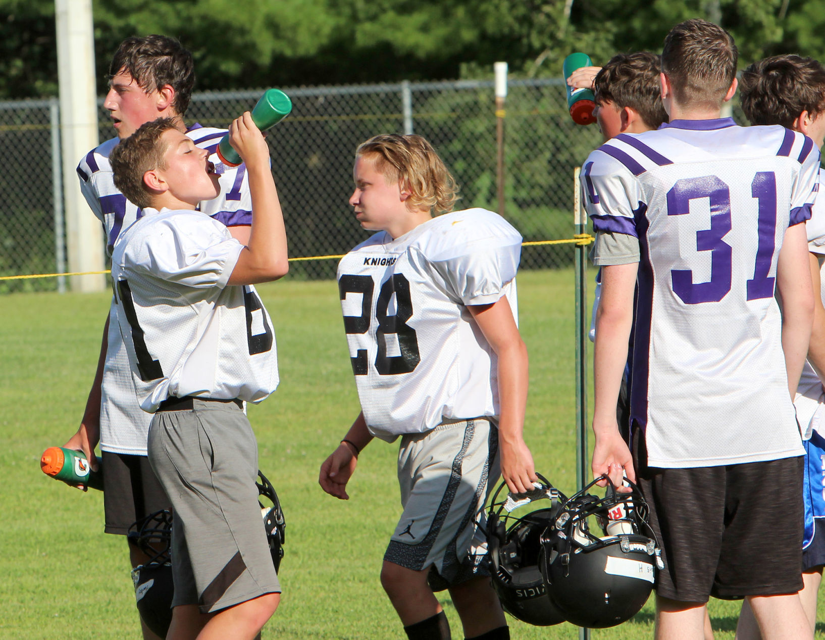 Lake Holcombe/Cornell football practice 8-8-19